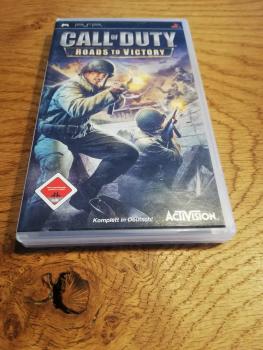 Call of Duty Roads to Victory komplett mit Anleitung PSP ULES 00644 USK ab 18 Jahren